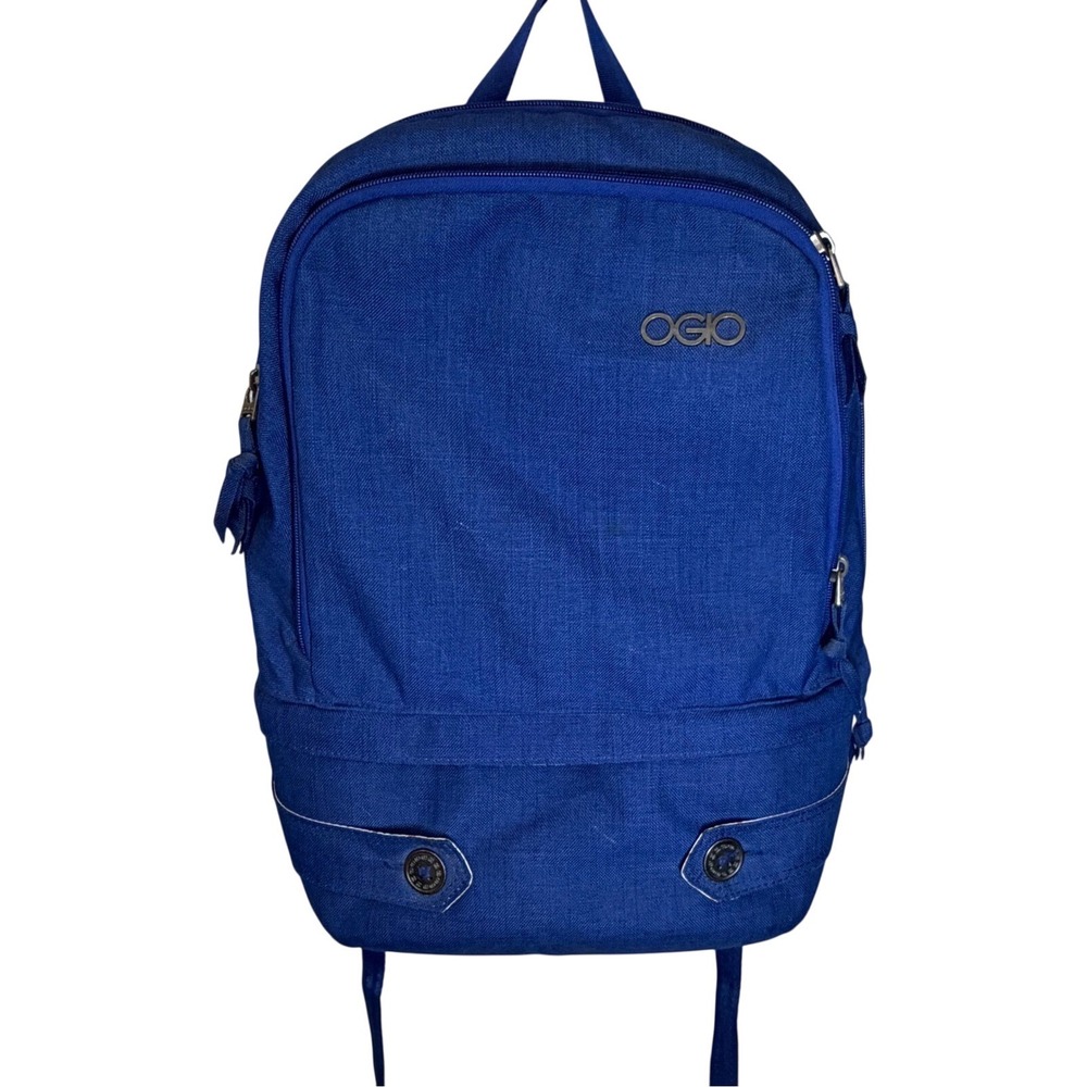 OGIO Royal Blue Laptop Backpack Polka Dot Interior Commuter Bag SKU1234